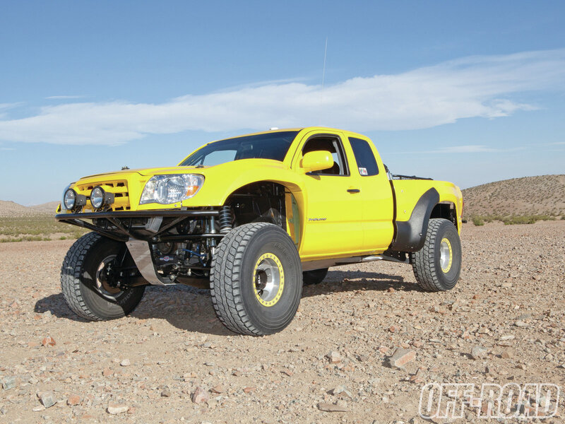 Yellow Off-road Truck — Arid