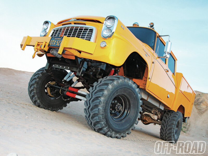 Yellow Off-road Truck