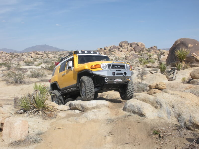 Yellow Off-road Vehicle — Arid