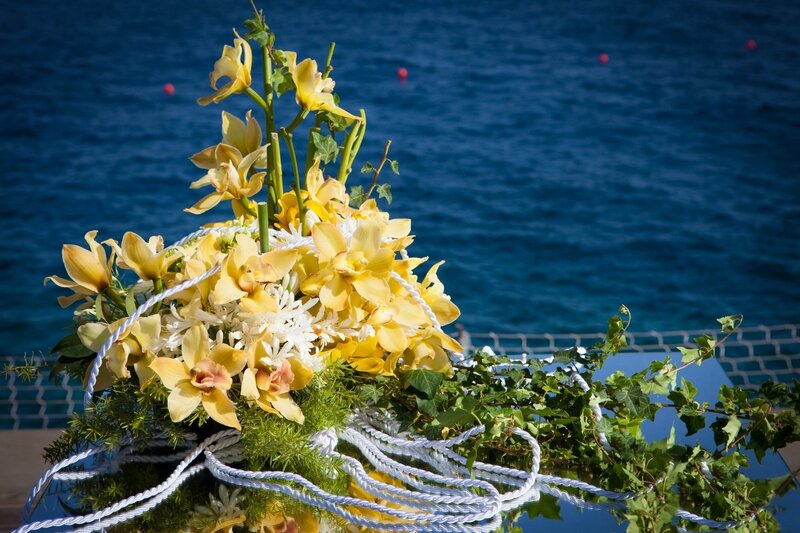 Yellow Orchid Bouquet — Serene