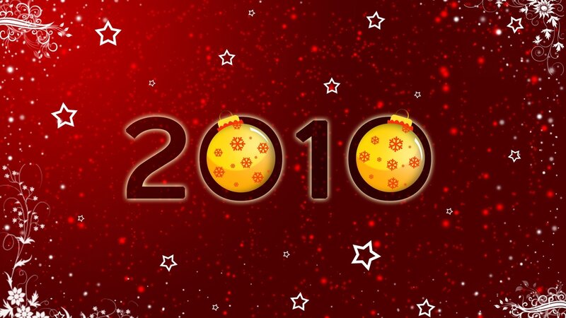 Yellow Ornaments on 2010