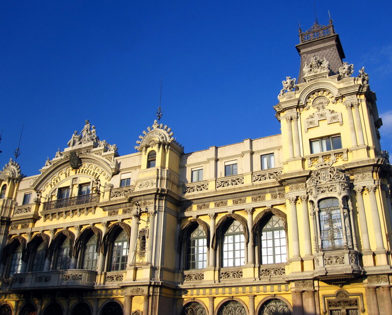 Yellow Ornate Building
