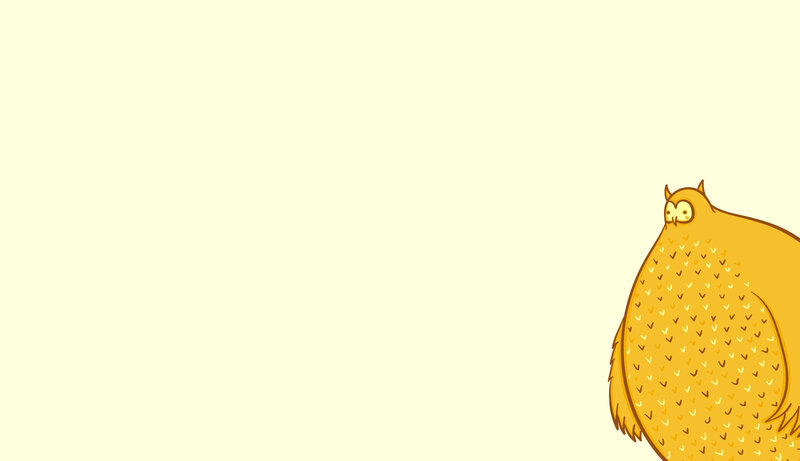 yellow owl character