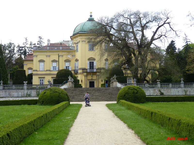 Yellow Palace with Dome