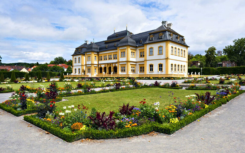 Yellow Palace with Gardens