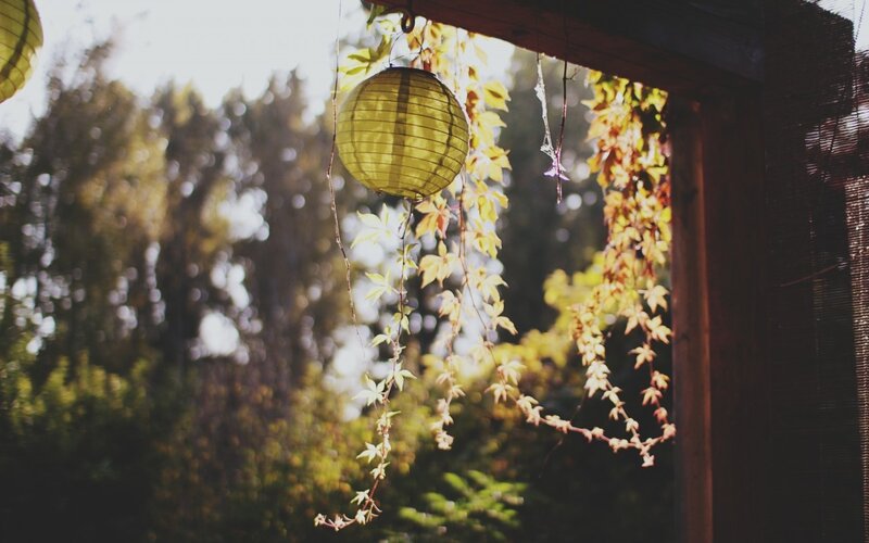 Yellow Paper Lantern