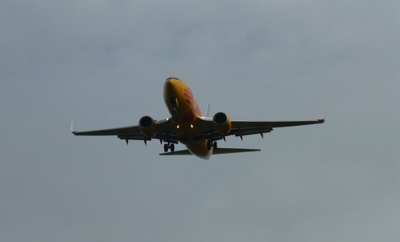Yellow Passenger Airplane