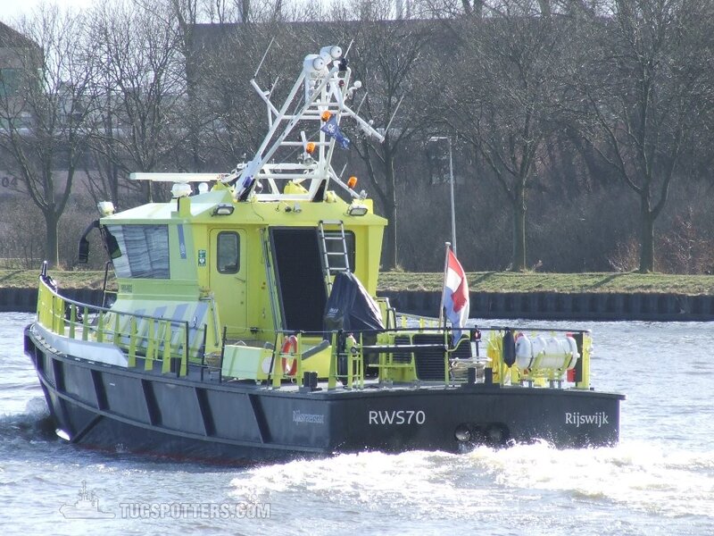 Yellow Patrol Boat