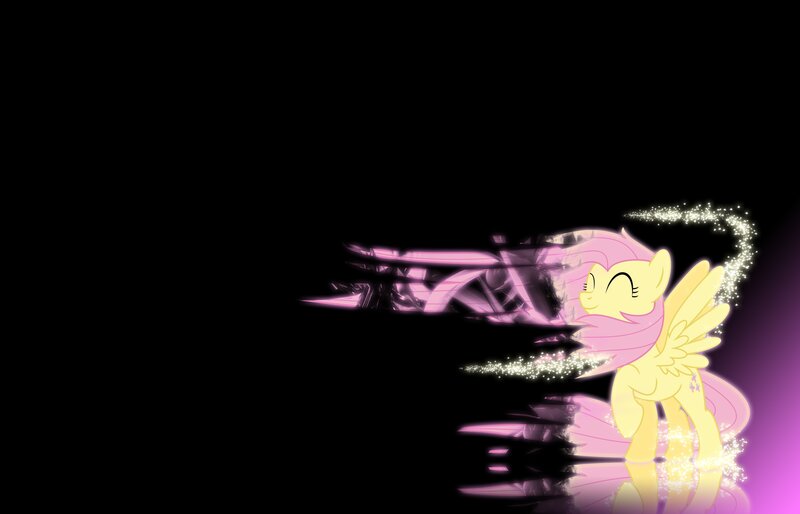 Yellow Pegasus Pony — Black