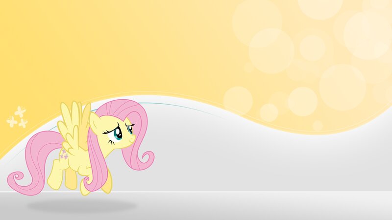 Yellow Pegasus Pony — Calm