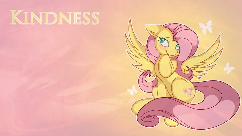 Yellow Pegasus Pony — Pink, Serene