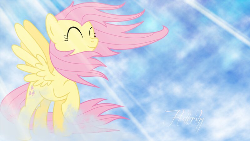 Yellow Pegasus Pony