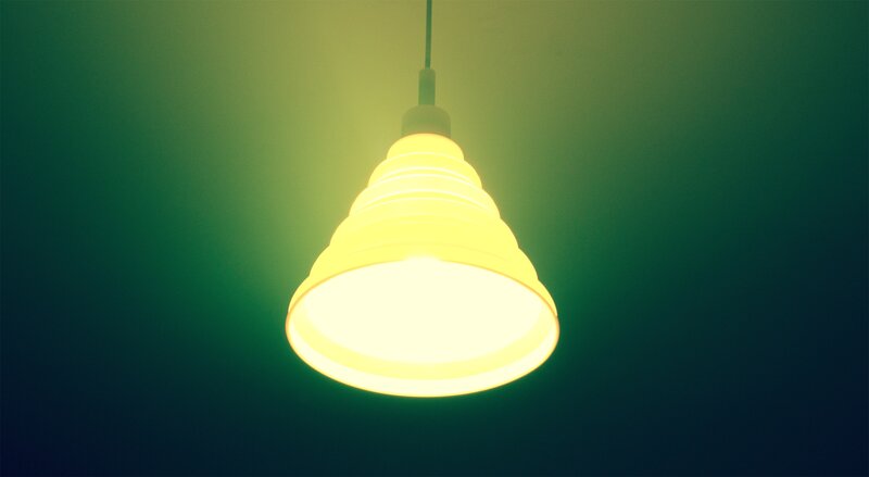 Yellow Pendant Lamp