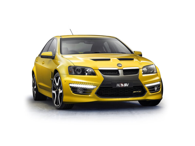 Yellow Performance Car