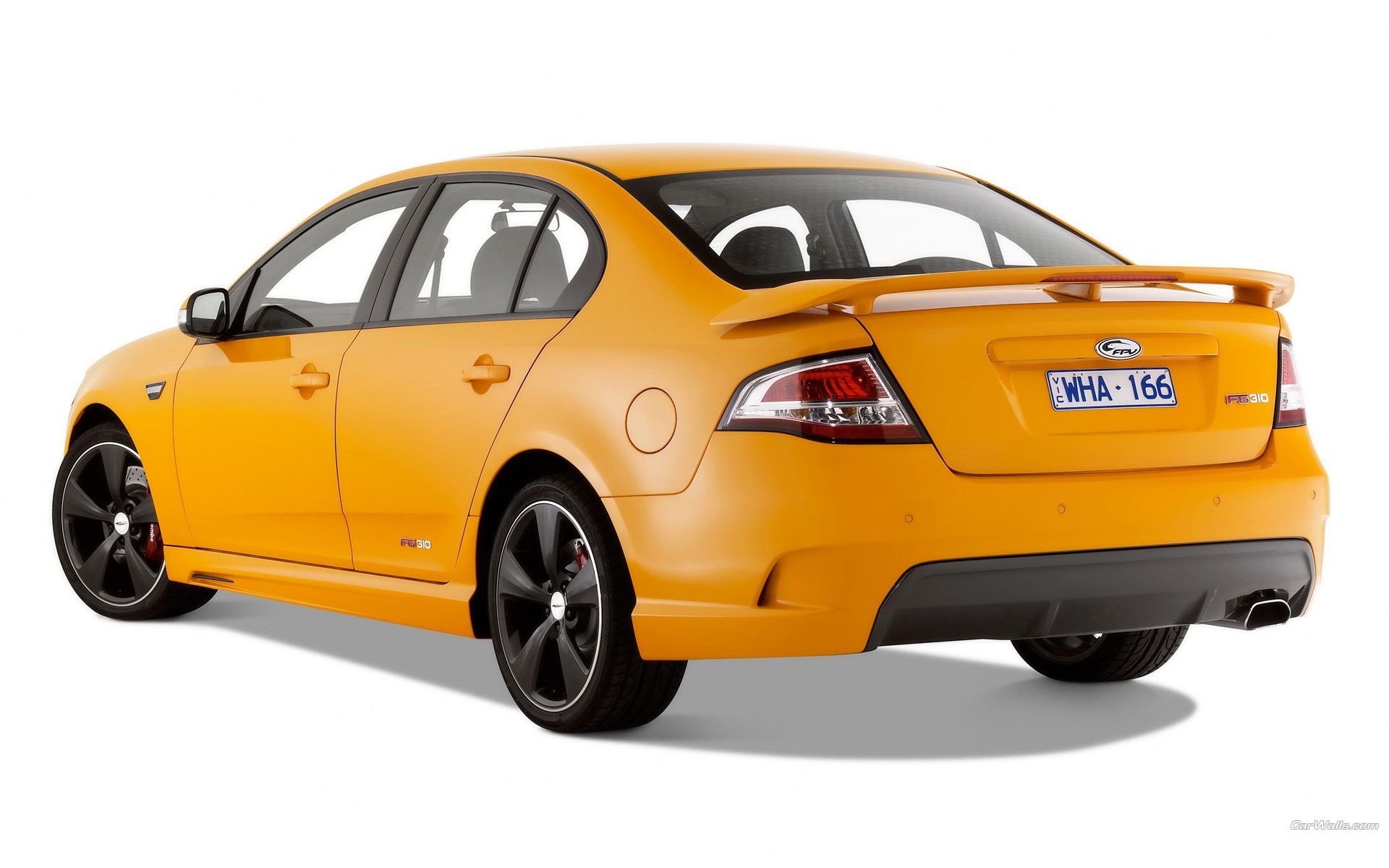 yellow performance sedan