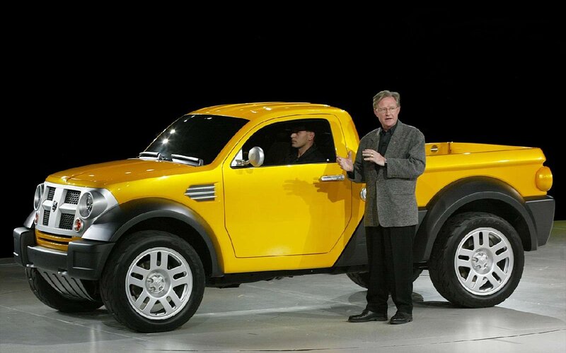 Yellow Pickup Truck — Dramatic, Photograph