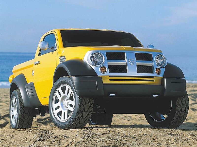 Yellow Pickup Truck — Serene