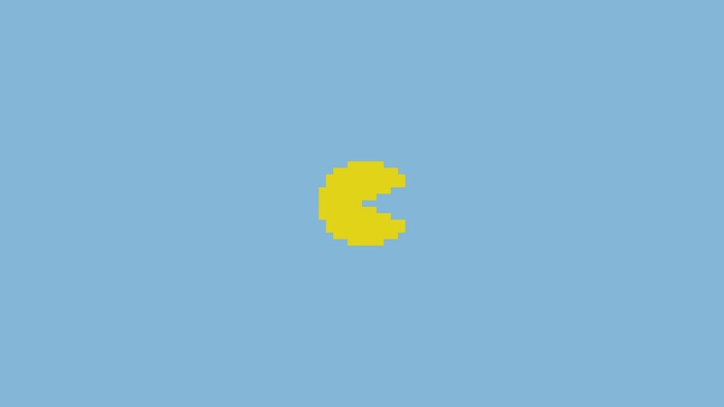 Yellow Pixelated Character
