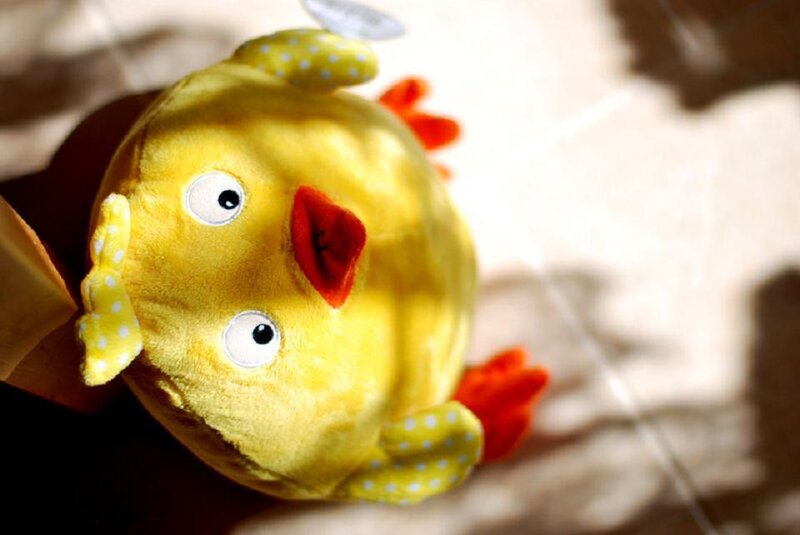 Yellow Plush Chick Toy