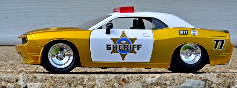Yellow Police Car