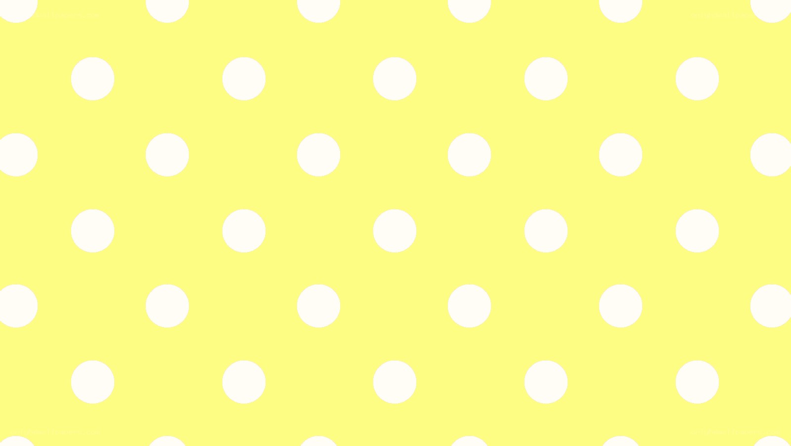 yellow polka dot pattern