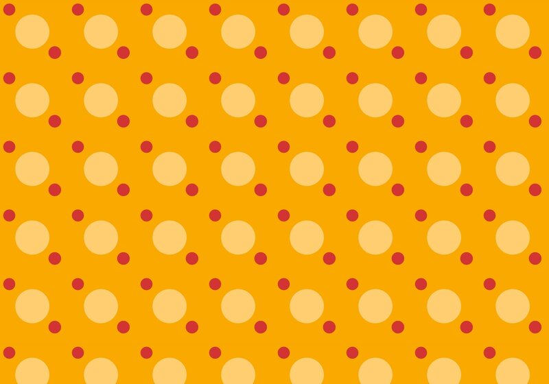 yellow polka dot pattern