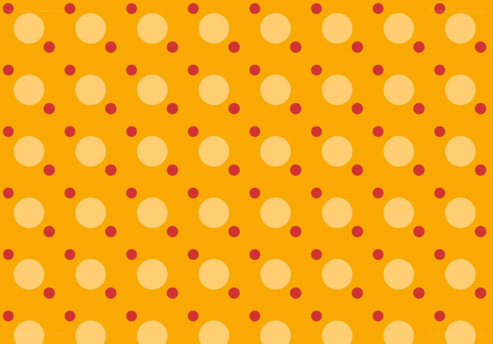 yellow polka dot pattern