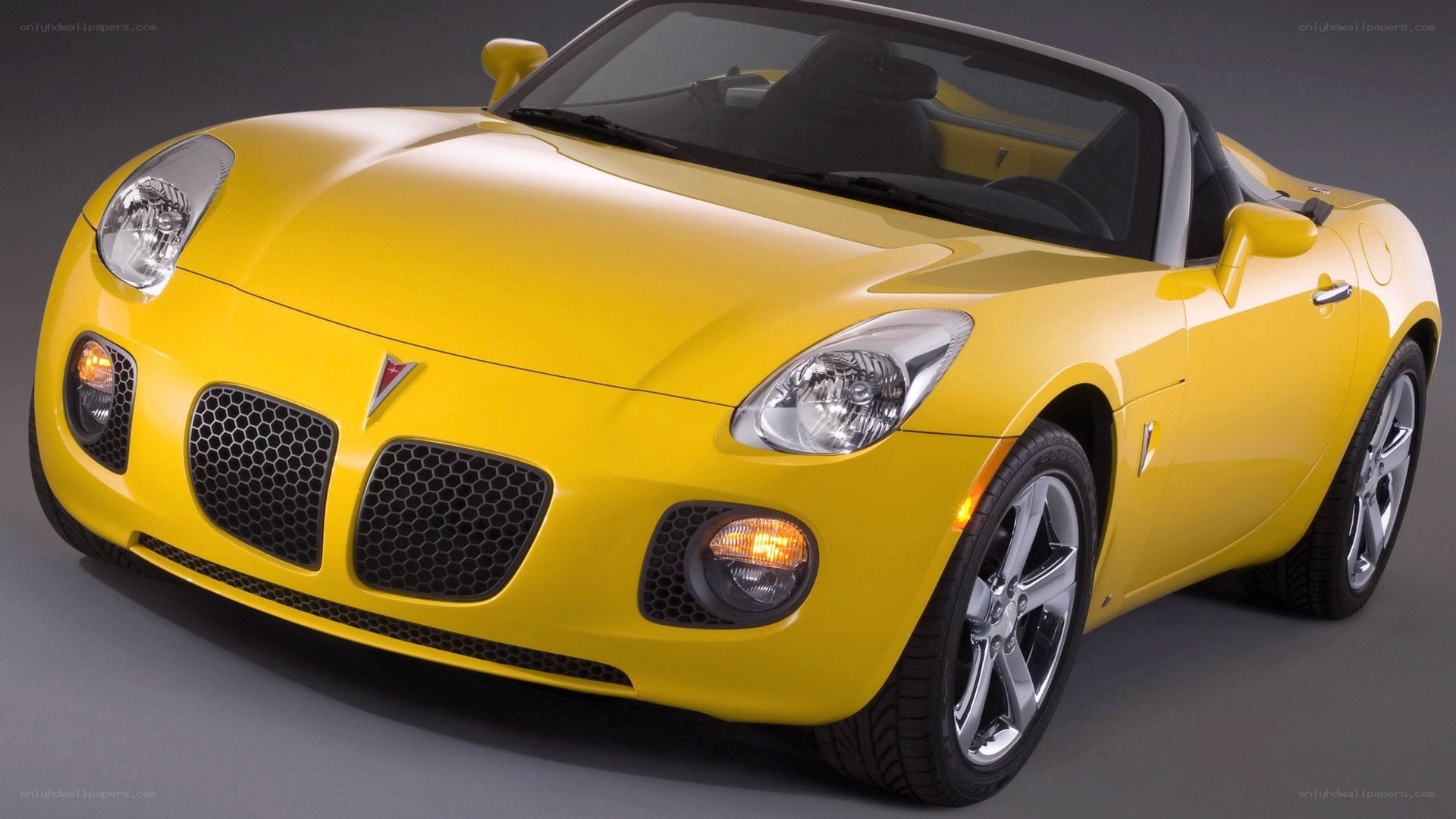 yellow pontiac gto convertible