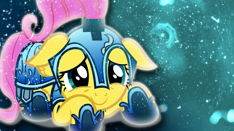 Yellow Pony in Armor
