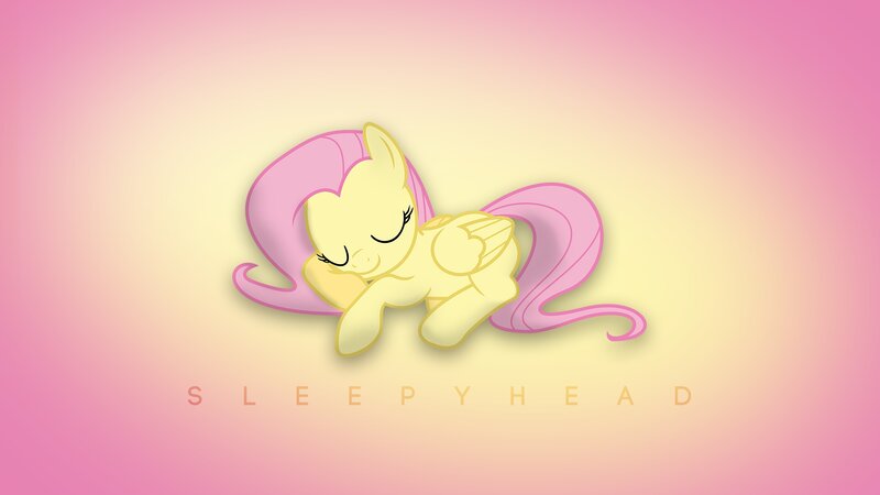 Yellow Pony Sleeping