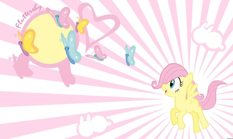Yellow Pony with Pink Mane — Cheerful