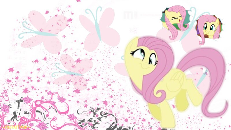 Yellow Pony with Pink Mane — Playful