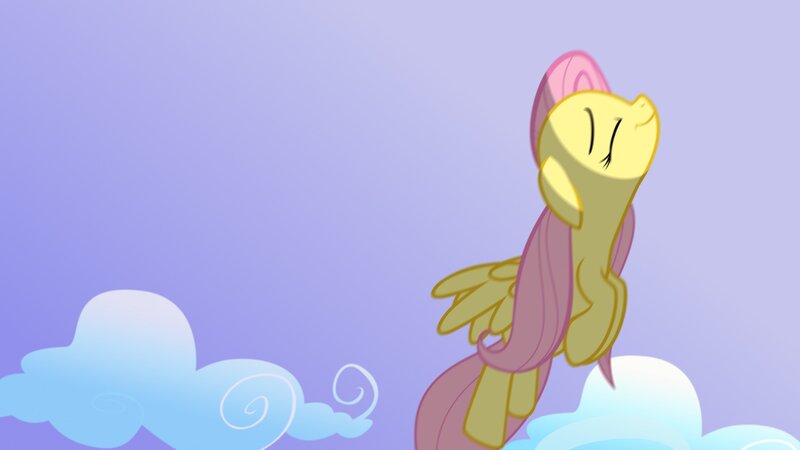 Yellow Pony with Pink Mane — Purple