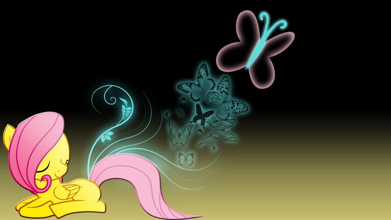 Yellow Pony with Pink Mane — Serene