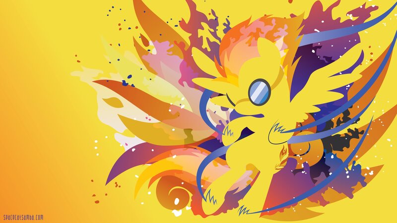 Yellow Pony with Wings