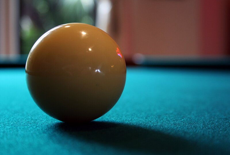 Yellow Pool Ball