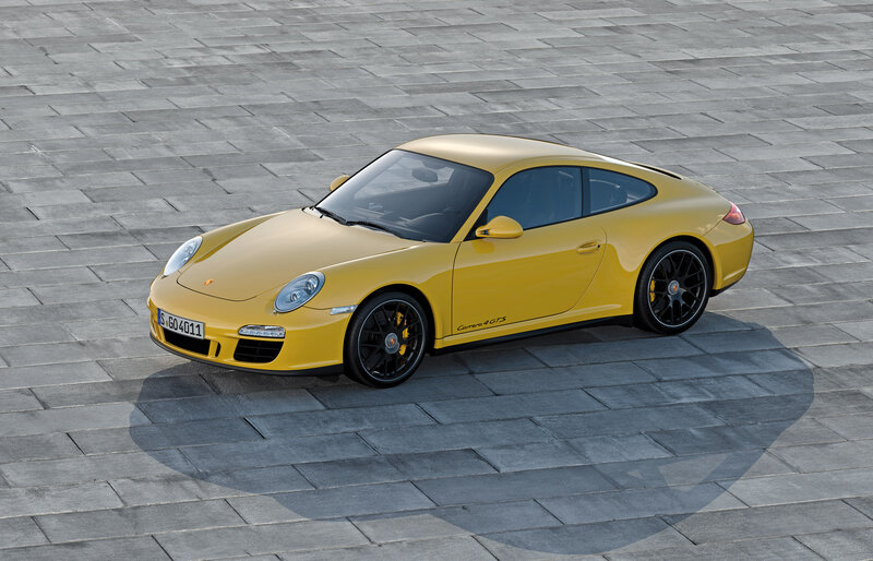 Yellow Porsche Car — Calm