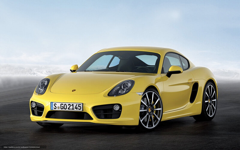 Yellow Porsche Car — Neutral
