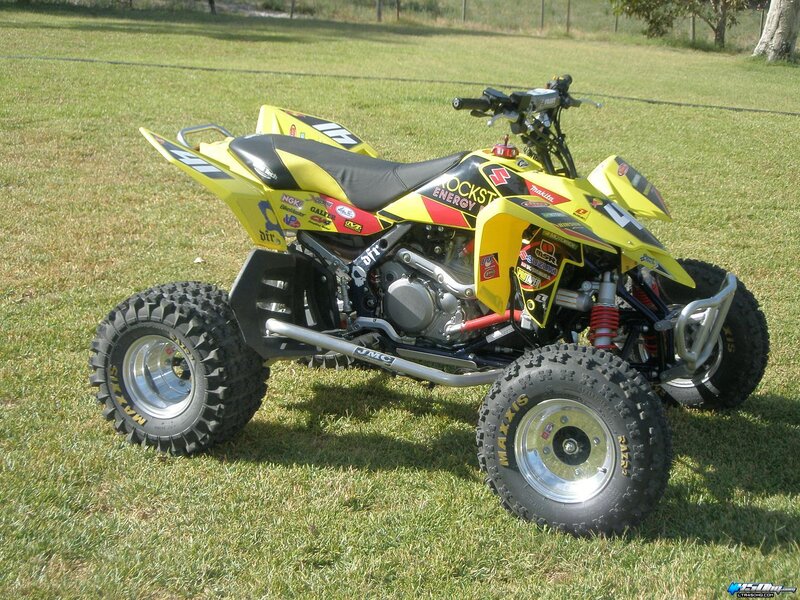 Yellow Quad Bike