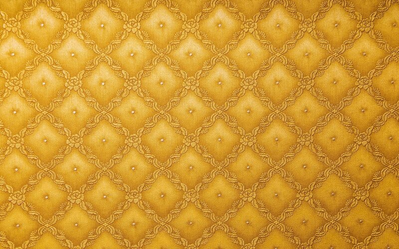 Yellow Quilted Fabric