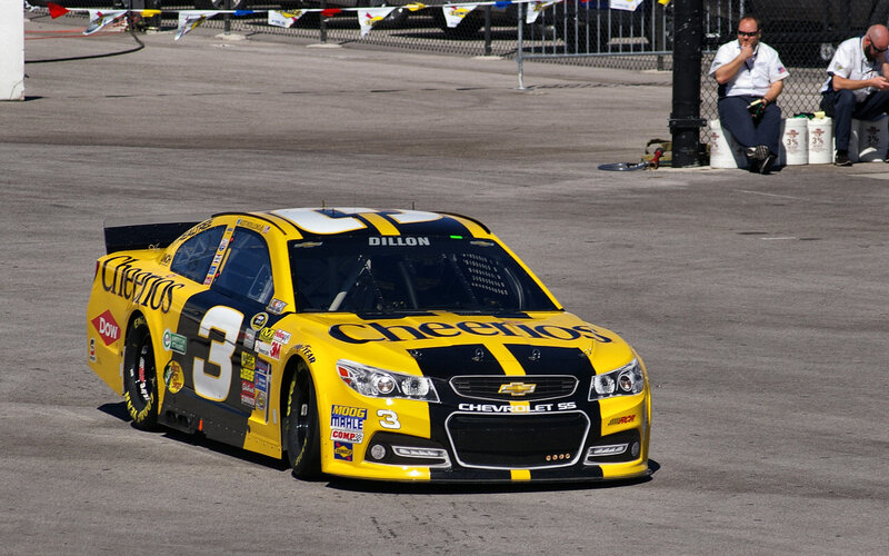 Yellow Race Car — Active, Afternoon