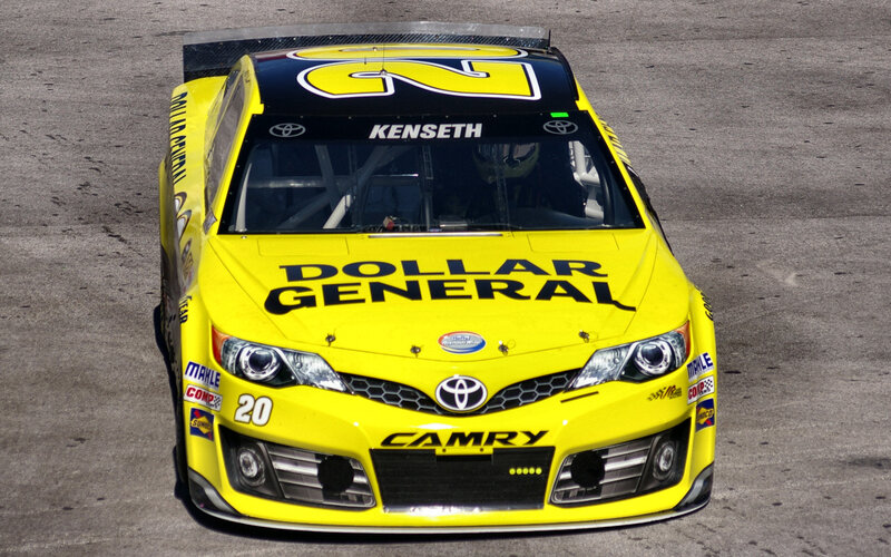 Yellow Race Car — Competitive, Afternoon