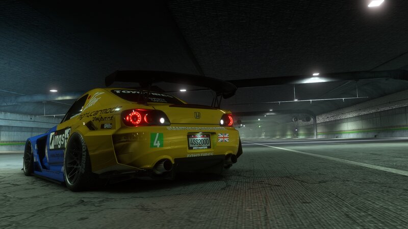 Yellow Race Car — Dark