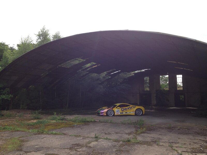 Yellow Race Car — Desolate