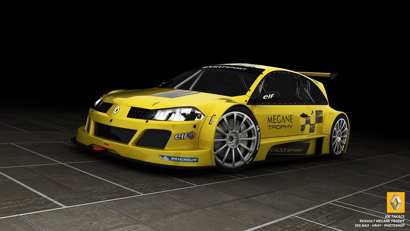Yellow Race Car — Dramatic, 3d Render, Race Car, Tire