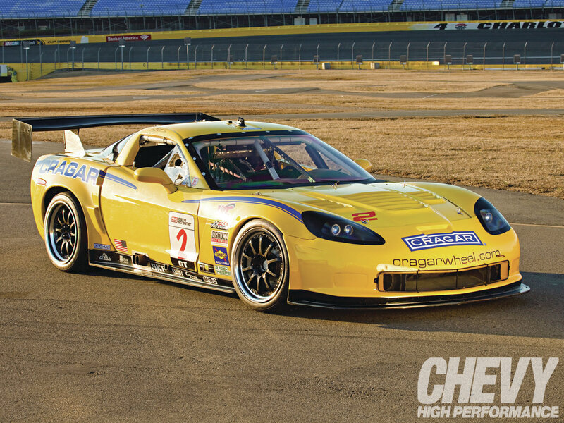 Yellow Race Car — Dramatic, Afternoon, Photograph, Race Track