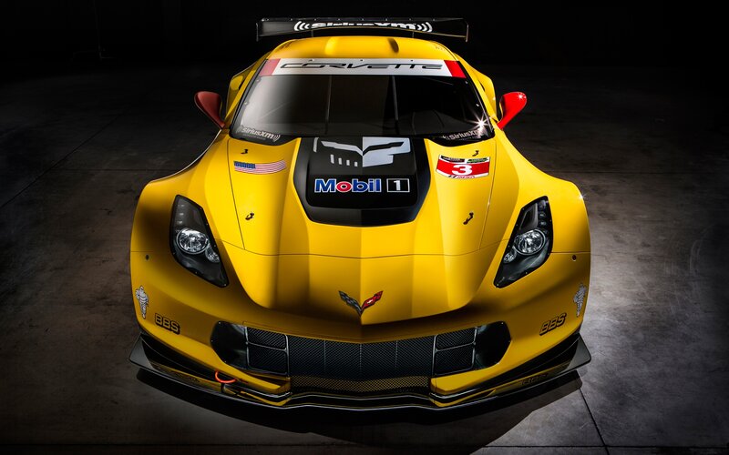 Yellow Race Car — Dramatic, Photograph, Mobil 1