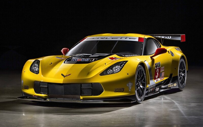 Yellow Race Car — Dramatic, Photograph, Race Car, Wings, Sponsors