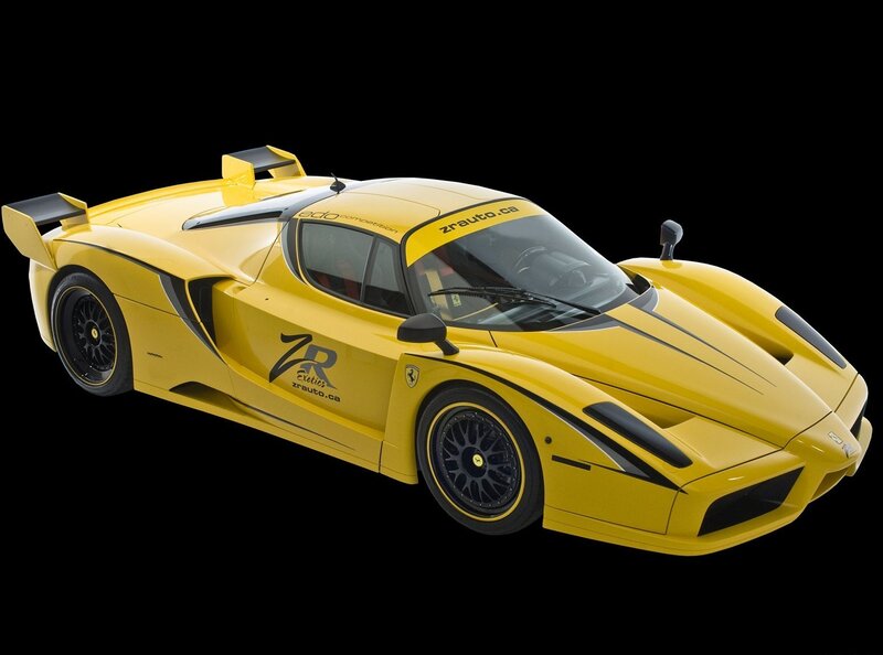 Yellow Race Car — Dramatic, Photograph, Wings, Tires, Windshield