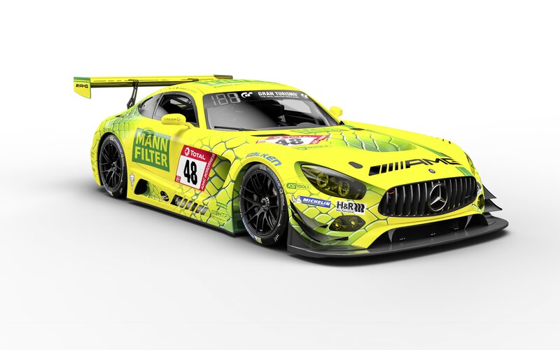Yellow Race Car — Dynamic, 3d Render, Race Car